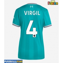 Liverpool Virgil van Dijk #4 3rd trikot Frauen 2025-26 Kurzarm